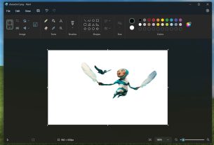 حذف پس‌زمینه تصاویر در نسخه آزمایشی Microsoft Paint امکان‌پذیر شد