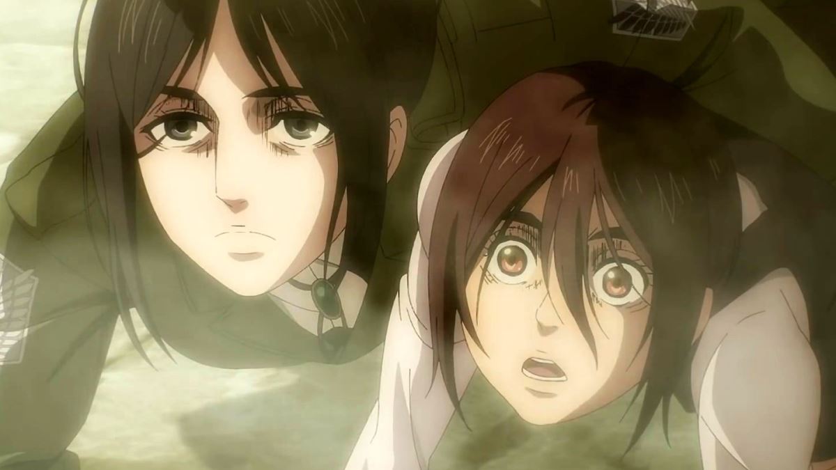 تصویری از انیمه اکشن Attack on Titan