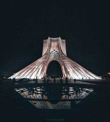 تصویری از میدان آزادی که تا به حال ندیده اید+عکس