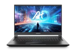 نمای روبرو لپتاپ AORUS 17x گیگابایت