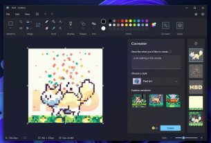 ساخت عکس با هوش مصنوعی در مایکروسافت پینت / Microsoft Paint