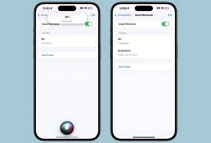 تنظیم عبارت فراخوانی سیری در iOS 18
