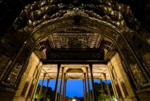 عمارت چهل ستون، نمایش شکوه معماری در اصفهان