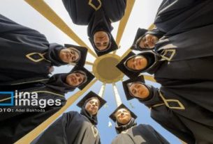 عکس‌های پربازدید از سوگند نمادین پزشکان خانم  در همدان