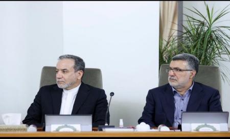 دو نفره دکتر عراقچی و دکتر ظفرقندی در جلسه هیئت دولت منتشر شد