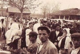تصاویر تاریخی از بازار سیاهکل در دهه ۱۳۲۰ خورشیدی؛ خاطرهای از روزگار گذشته